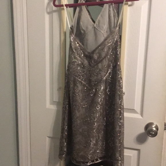 Cocktail Halter Dress from Express Size 4 - Picture 5 of 6